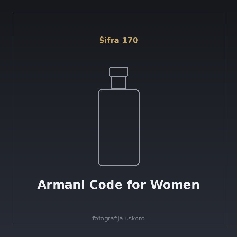 Armani Code for Women gold parfem