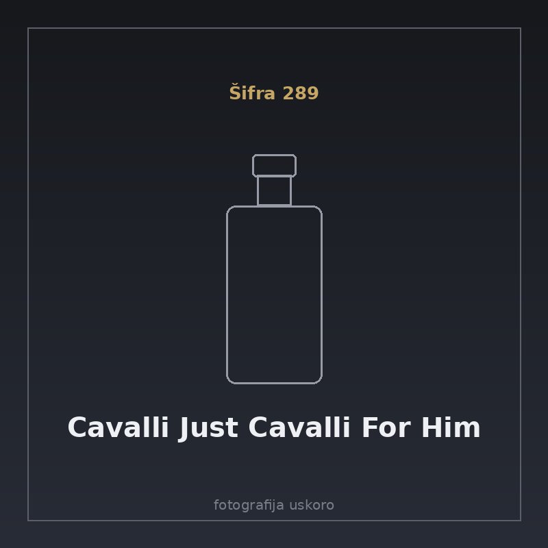 Cavalli Just Cavalli For Him gold parfem