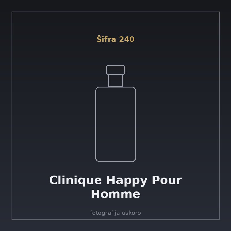 Clinique Happy Pour Homme gold parfem
