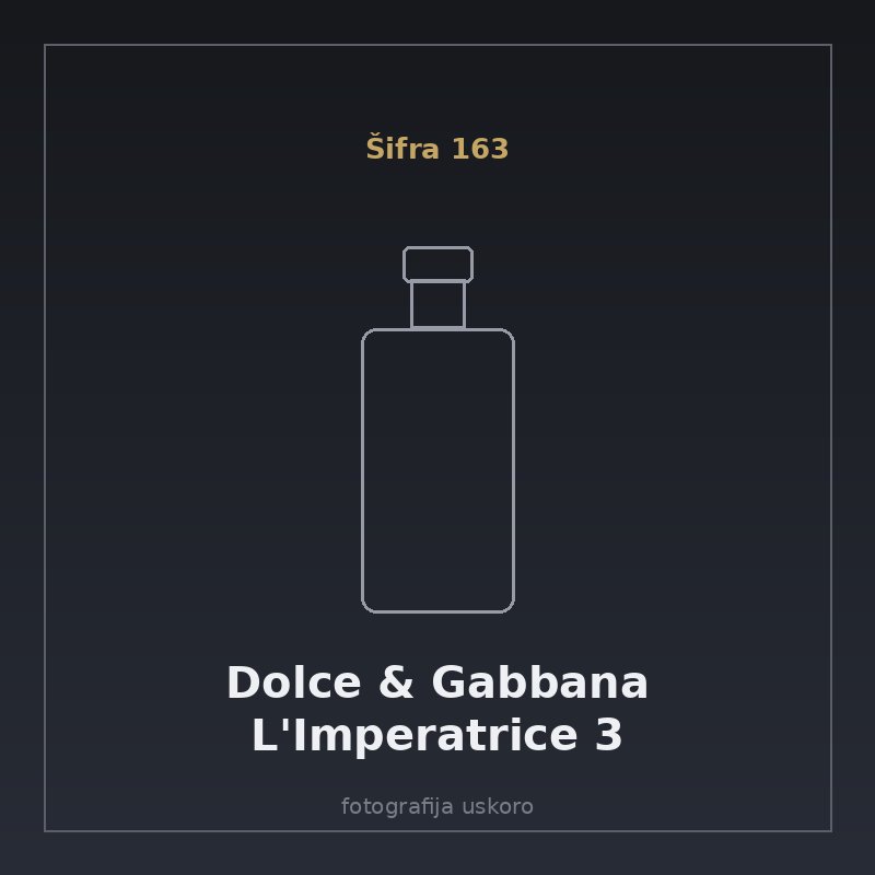 Dolce & Gabbana L'Imperatrice 3 gold parfem