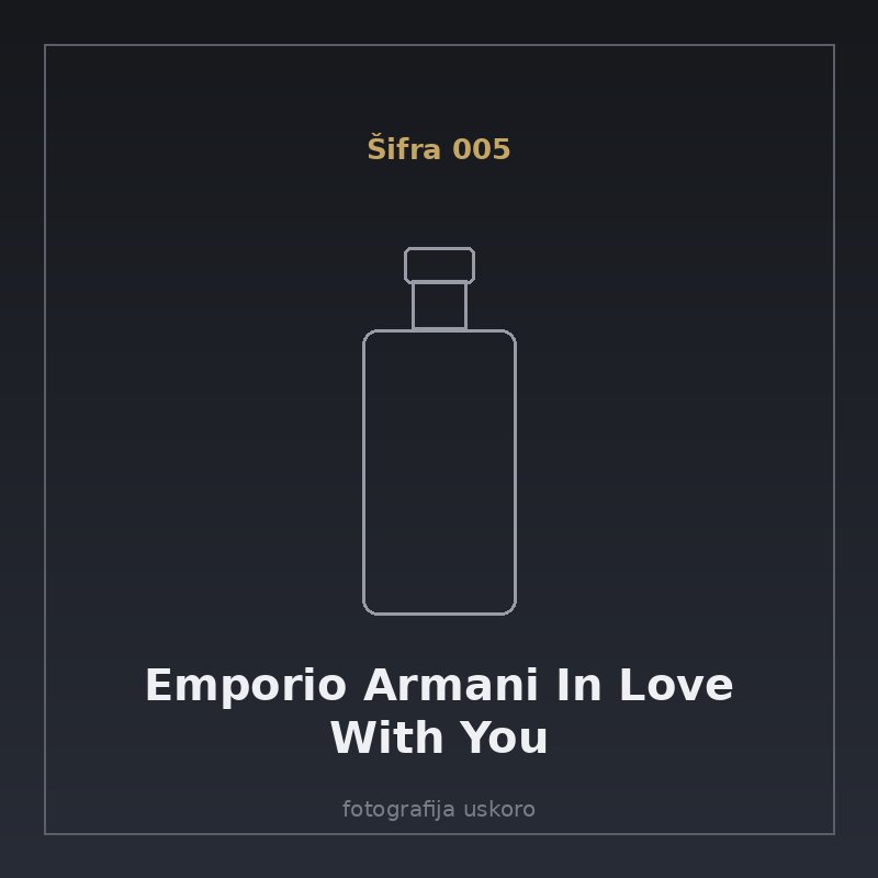 Emporio Armani In Love With You gold parfem