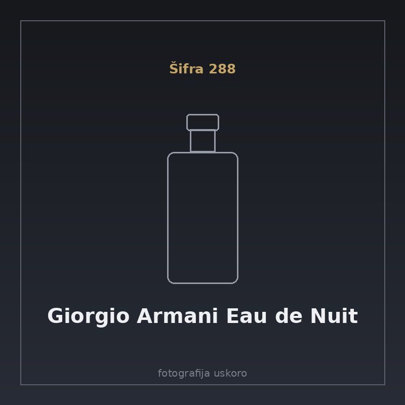Giorgio Armani Eau de Nuit gold parfem