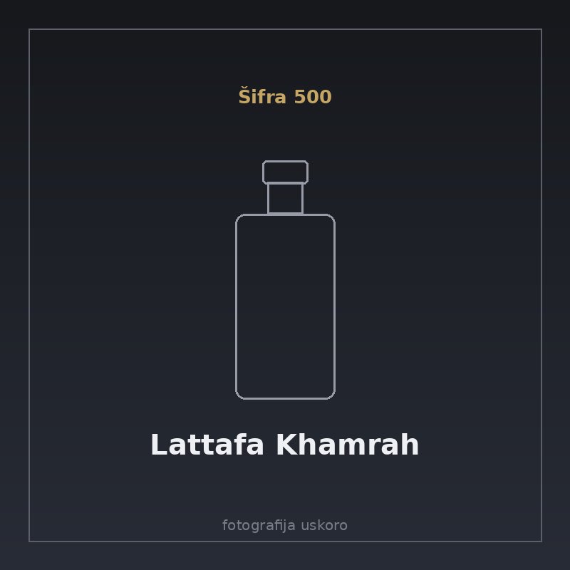 Lattafa Khamrah gold parfem