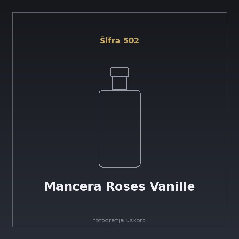 Mancera Roses Vanille gold parfem