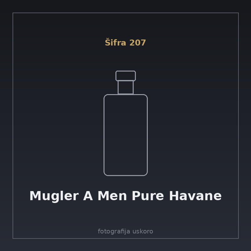 Mugler A Men Pure Havane gold parfem