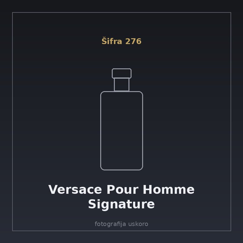 Versace Pour Homme Signature gold parfem