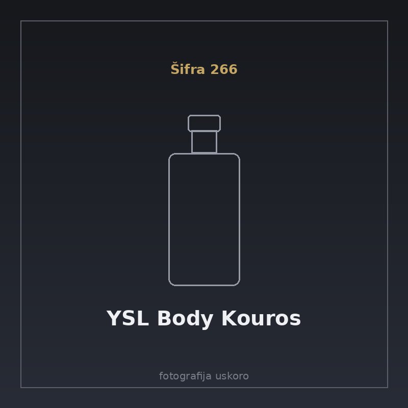 YSL Body Kouros gold parfem