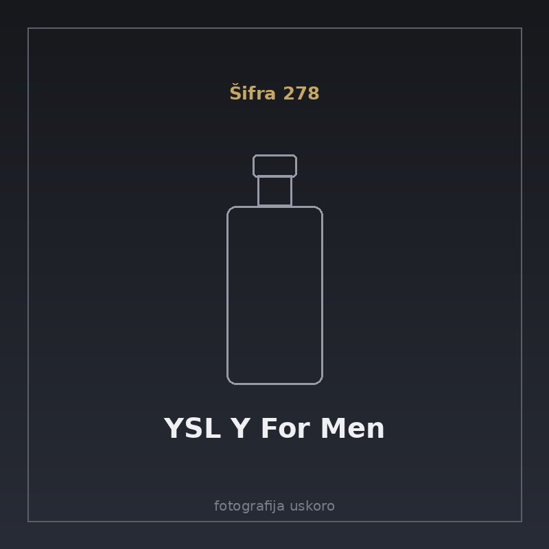 YSL Y For Men gold parfem